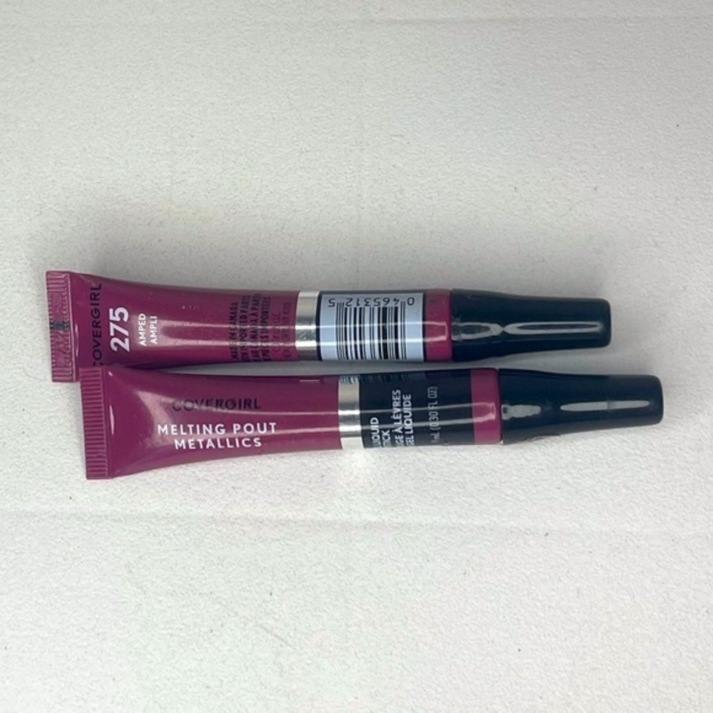 Covergirl metallic melting pouts lipsticks